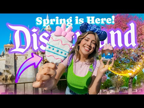 Spring Has Arrived At Disneyland With NEW Treats And A Cookie Butter Churro!