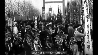 La commemorazione del 2597° anniversario della fondazione dell'impero giapponese