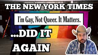 "I'm Gay, Not Queer. It Matters," shouts guy on way to same concentration camp as Queers