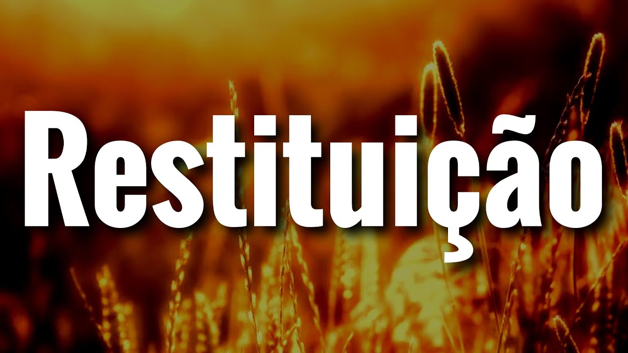 Restituição! Muito Forte! Receba essa Pregação Evangélica! Curta! Pastor Rodrigo Ortunho