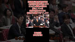 【副首都法案参議院特別委員会質疑】神谷宗幣参政党代表質問「大阪府は基準が無いのでどんどん議員の定数を減らしている政党の勢力のままに自治体を運用できてしまう」