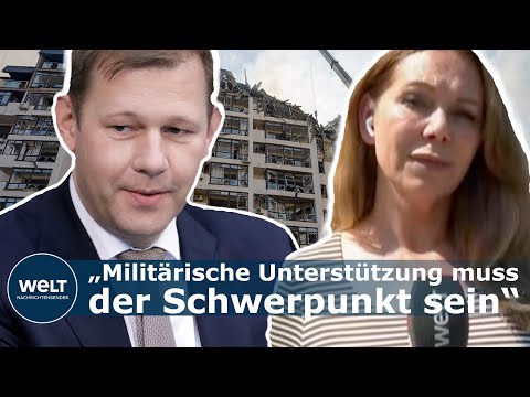 CDU-ABGEORDNETE IN KIEW: "Man steht fassungslos vor diesen Zerstörungen" | UKRAINE-KRIEG