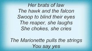 Toyah - Marionette Lyrics
