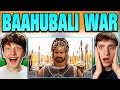 Americans React to Baahubali War | India Movie Reaction