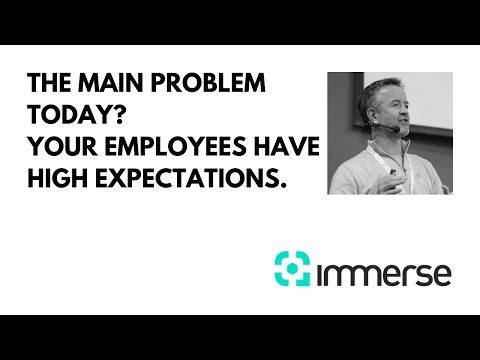 Immerse VR: Enterprise VR. The Main Problem Today?