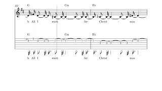 All I Need is a Kitty Cat, Cat Kitty for Christmas guitar tab