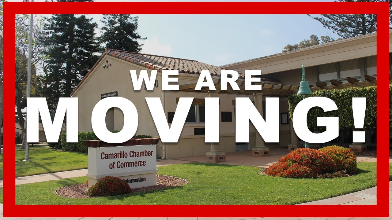 Camarillo Chamber of Commerce is Moving!