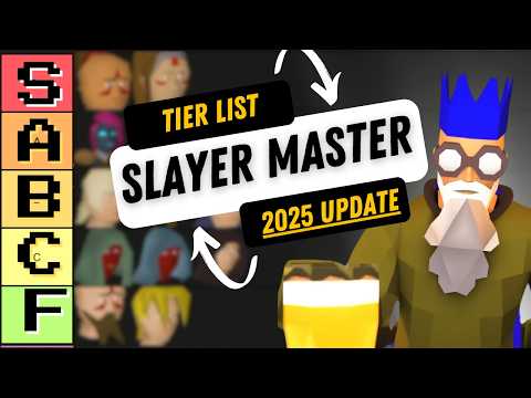 Ultimate Slayer Master Tier List OSRS - WHO is the GOAT in 2025?