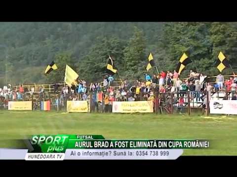 AURUL BRAD A FOST ELIMINATĂ DIN CUPA ROMÂNIEI