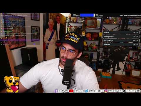 HasanAbi October 16, 2023 – Israel Palestine Day 9