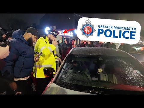THE POLICE MADE US PAY IN MANCHESTER *SEIZED*