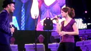 Roger Cicero in Köln "Seine Ruhe mit Svenja (SFAD-Gewinnerin)"