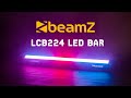 Video: beamZ Lcb224 Barra de Led 224 Smd Rgb