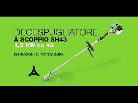 Istruzioni di montaggio Decespugliatore a scoppio 1,2 kW Supherba