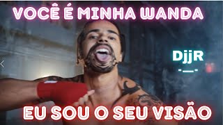 Wanda e Viso - Brega Funk Paredo wandavision #shorts