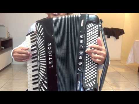 Vídeo Aula Acordeon--Telefone Mudo. (Com todos os detalhes)