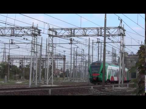 ETR 350 IN TRANSITO A PIACENZA. (PC) 8 - 10 - 2016