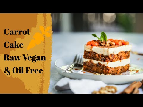 Raw Vegan Carrot Cake