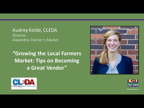 How to Be a Great Farmers Market Vendor
