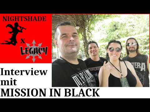 MISSION IN BLACK "You address topics that simply move you!" Interview at Castle Rock 2025