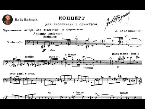 Arno Babajanyan - Cello Concerto (1962)