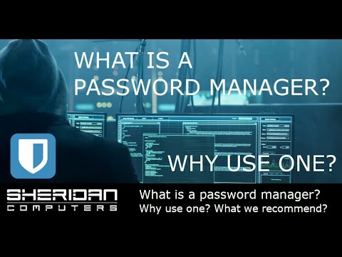 What is a password manager and why you should use one