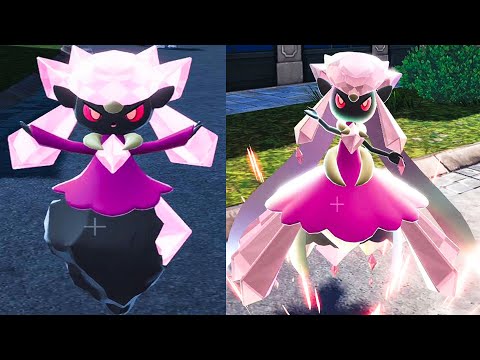 New Diamond Storm animation for Mega Diancie in Legends ZA