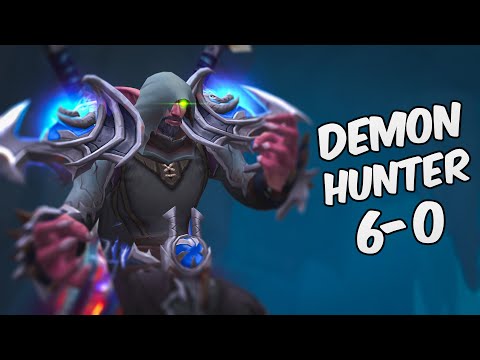 Demon Hunter PvP TWW Solo Shuffle 6-0 The War Within