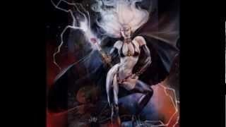 Fantasy Art - Lady Death (riot - thundersteel)