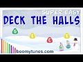 Deck The Halls - SUPER EASY Boomwhackers & Bells