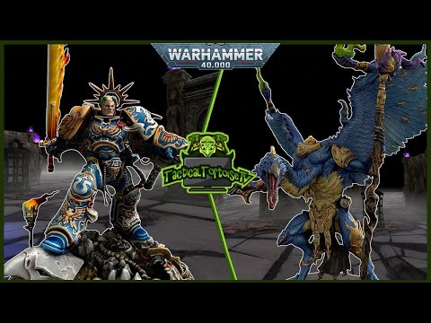 Chaos Invades! | Chaos Daemons vs Ultramarines | T5S2 Pod 57 Semifinals | Warhammer 40k Batrep