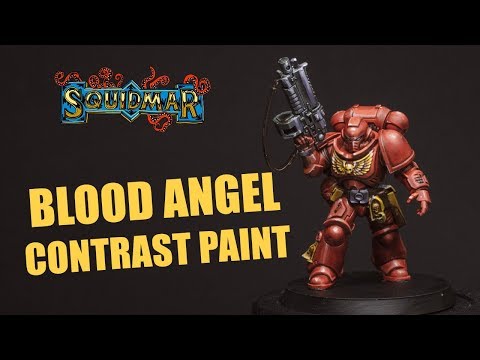 How To Paint Blood Angels With Contrast Paints