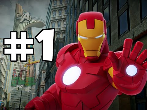 DISNEY INFINITY 2 MARVEL SUPERHEROES - AVENGERS PLAYSET - PART 1