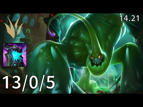 Zac Jungle vs Volibear - EUW diamond | Patch 14.21