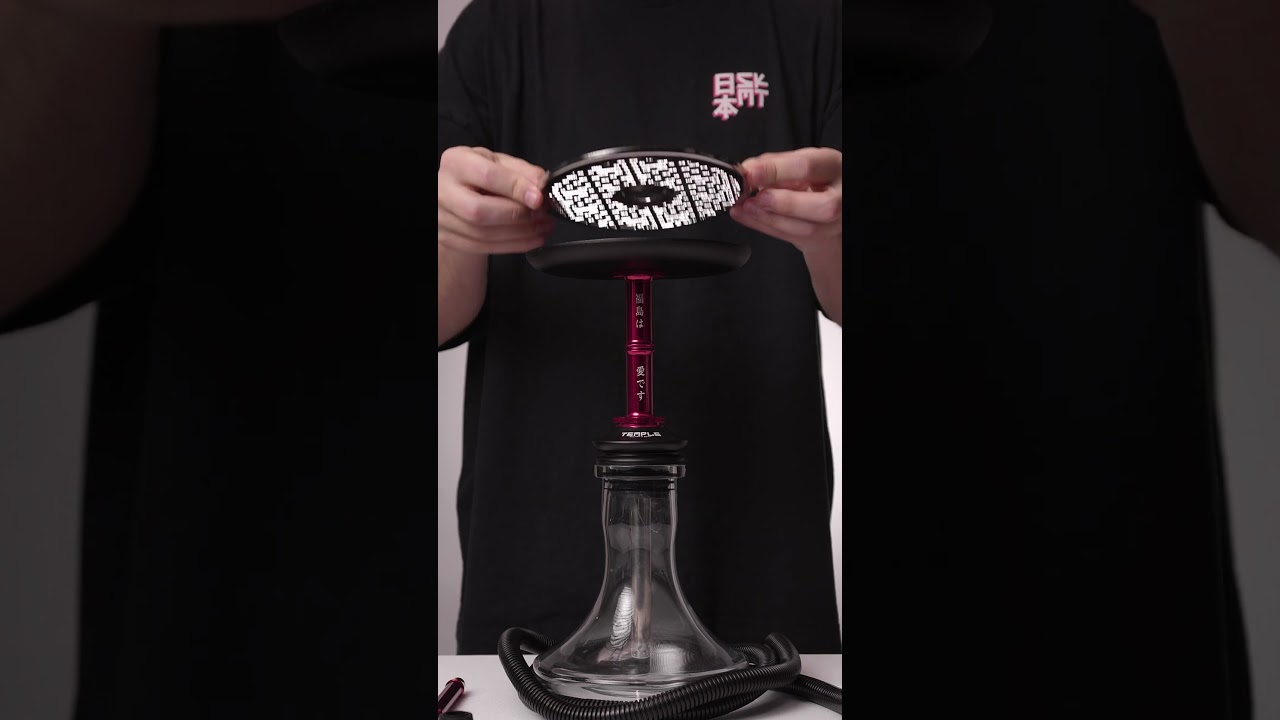 Narguile Temple - Vaso Fumê - Murasaki Ume (Roxo)