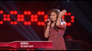 La Voz Kids | Gabriella Hernández canta ‘Me gustas tanto’  en La Voz Kids
