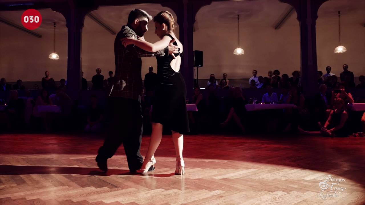 Max van de Voorde  y Solange Acosta, Karlsruhe Tango Festival 2016,  1/4