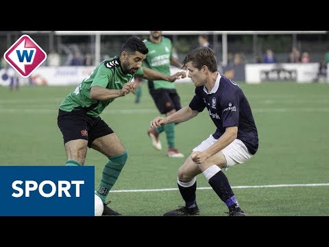 Haagse voetbalderby tussen Quick en Scheveningen eindigt in gelijkspel