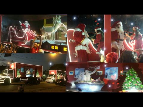 Caravana de Natal Coca-Cola 2018 em Valença Bahia