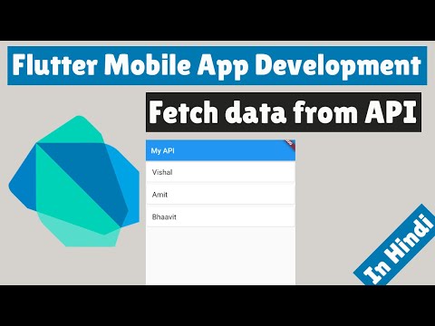 Flutter Mobile App Development How to Fetch data from an API