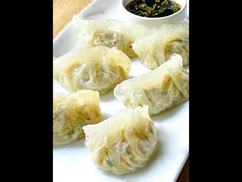 How to Fold Dumplings Using Rice Paper