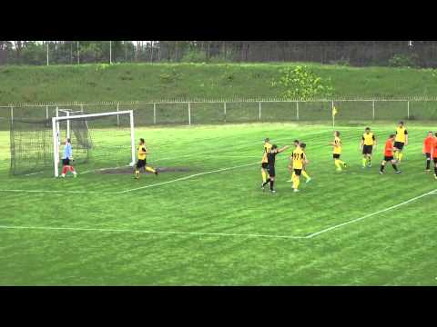 Bramki z meczu MKS Hutnik Warszawa - Halinów 7:1