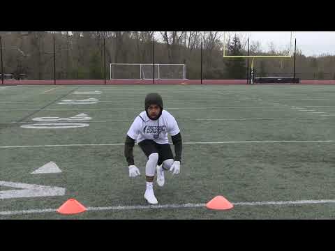 2022 NE Football Showcase (98): WR/S  Charles Zeigler (CT Wildcats)