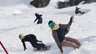 SNOWBOARDINGWITHTHESELEGENDS!ftChloeKim,TobyMiller,Rakai