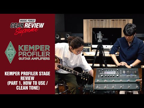Kemper Profiler Stage Review (Part 1. How To Use, Manual / Clean Tone)