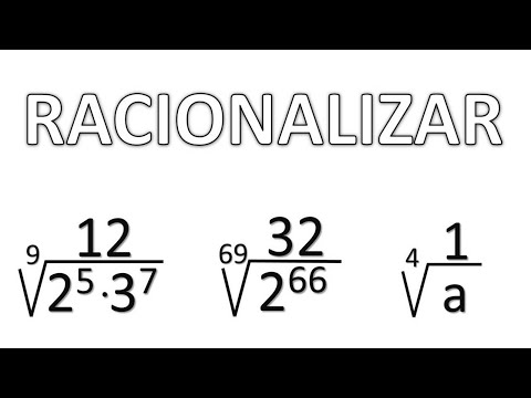 RACIONALIZAR FRACCIONES
