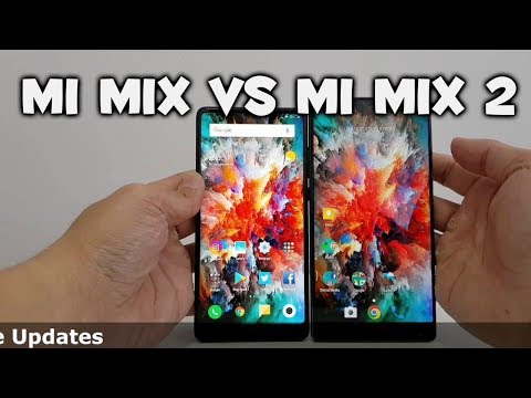 Mi Mix vs Mi Mix 2 || Camera And Gaming Review of Mi Mix 2 by ben's gadget reviews