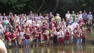 preview picture of video 'Musikverein Harmonie Cappeln cold water challenge 2014'