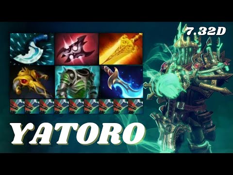Yatoro Wraith King [19/0/9] Pro Gameplay 7.32D - Dota 2 Full Match Gameplay