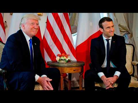 LIVE: Trump meets with Macron at G7 summit | NBC News